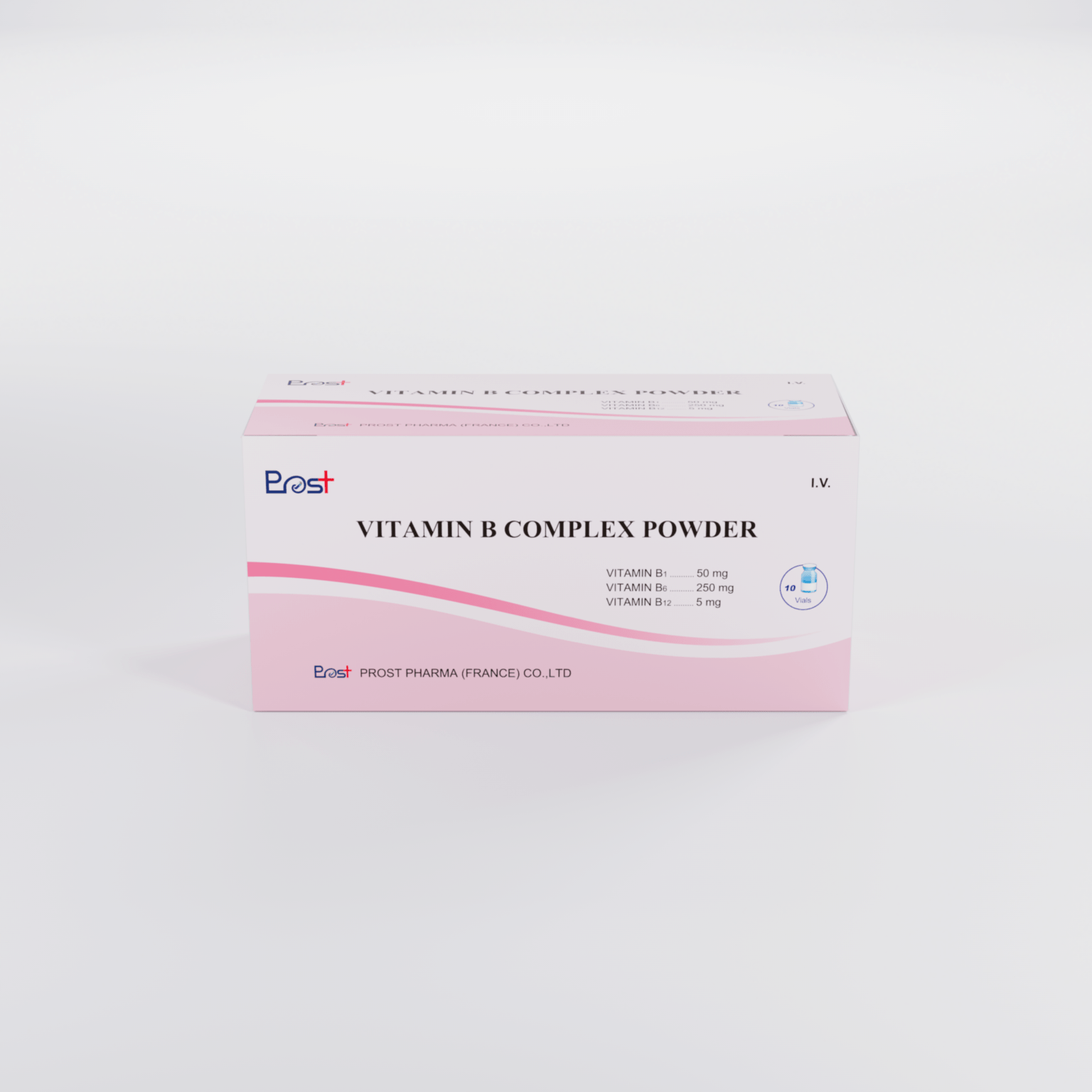 Lypholized Vitamin B Complex Kit of 10